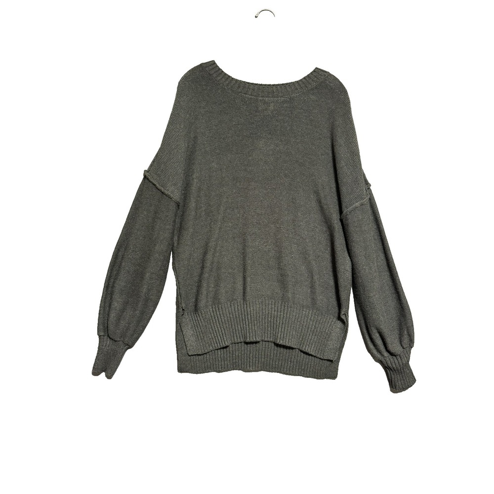 BDG Urban Outfitters Sweater Womens S Gray Slouchy Oversized Knit Grunge Goth